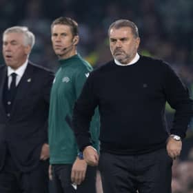 Celtic manager Ange Postecoglou on the touchline against Real Madrid in Tuesday's Champions League group stage opener.  (Photo by Craig Williamson / SNS Group)