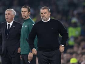 Celtic manager Ange Postecoglou on the touchline against Real Madrid in Tuesday's Champions League group stage opener.  (Photo by Craig Williamson / SNS Group)