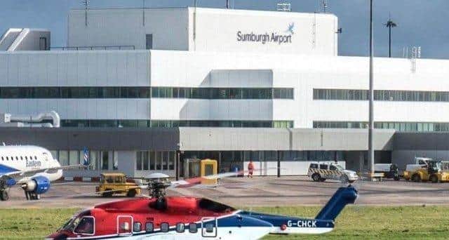 Sumburgh Airport on Shetland. Picture: TSPL