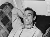 Sean Connery pictured in August 1962 in his London basement flat, shortly before he was to make his cinematic debut as James Bond.