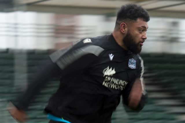 Walter Fifita has been released by Glasgow Warriors. (Photo by Ross MacDonald / SNS Group)