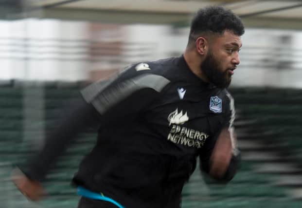 Walter Fifita has been released by Glasgow Warriors. (Photo by Ross MacDonald / SNS Group)