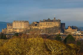A view of Edinburgh Castle looking north from Braid Hills Road. The name of the castle's Redcoat Cafe will be reviewed, it has been confirmed. Picture: Scott Louden