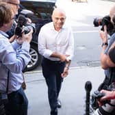 Sajid Javid attends the launch of his campaign to be Conservative Party leader and Prime Minister