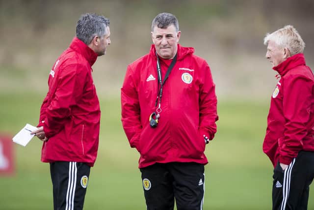 Docherty was part of the Scotland coaching set-up in 2017 under Gordon Strachan, who he now works with at Dundee.