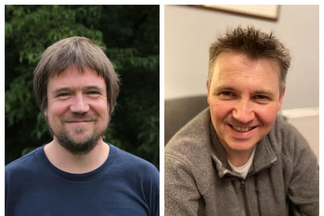 Dr Iain MacKinnon (left) and Dr Andrew Mackillop (right), authors of the report into the historical links between slavery and land ownership in the Highlands and Islands.