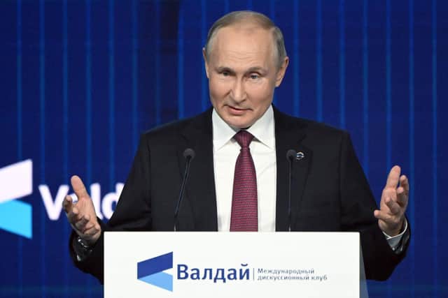Russian President Vladimir Putin has signalled a change in approach in his war in Ukraine with threats of a 'dirty bomb' now among his strategy.
