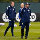 Steve Clarke's Scotland XI intrigues for Wednesday's Ukraine game.  (Photo by Craig Williamson / SNS Group)