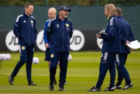 Steve Clarke's Scotland XI intrigues for Wednesday's Ukraine game.  (Photo by Craig Williamson / SNS Group)