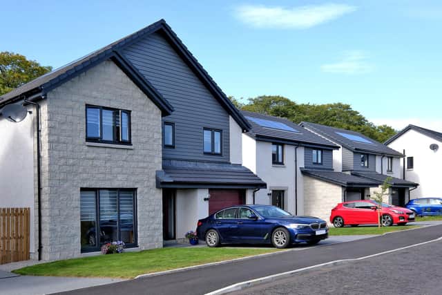 Luxury housebuilder Bancon Homes has announced the sales launch of the next phase of homes at its Aden Meadows development in Mintlaw, Aberdeenshire. Picture: Gary Small  / First Photographics