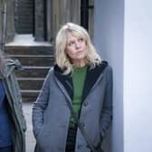 Alison O'Donnell and Ashley Jensen play Tosh and Ruth in the new series of Shetland. Picture: Mark Mainz