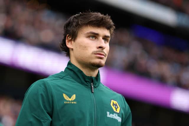Wolves left-back Hugo Bueno is a reported transfer target for Celtic. (Photo by Jack Thomas - WWFC/Wolves via Getty Images)