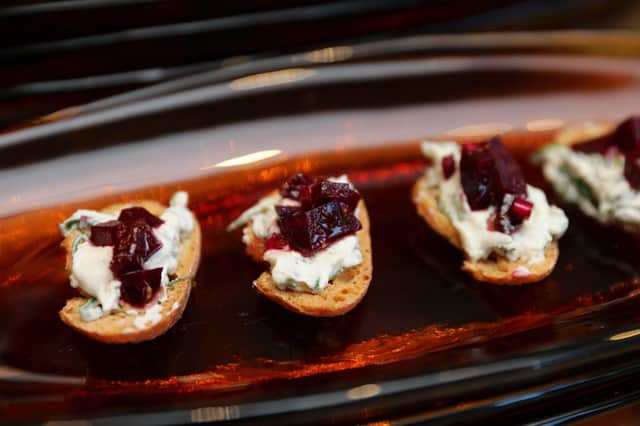 Burrata and beets on toast (Picture: Neilson Barnard/Getty Images)