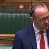 John Lamont MP at the House of Commons.
