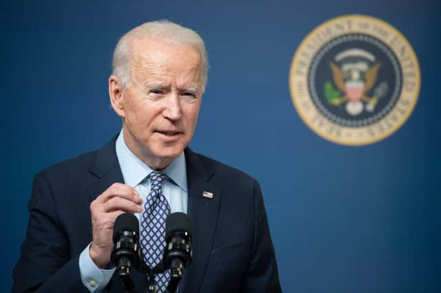 The US carried out its first military action since Joe Biden became president (Getty Images)