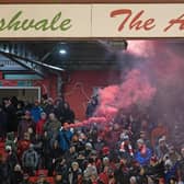 Aberdeen recorded their lowest league attendance since 2012.  (Photo by Ross Parker / SNS Group)
