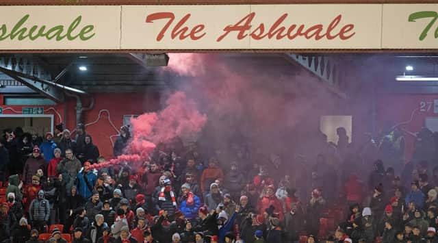 Aberdeen recorded their lowest league attendance since 2012.  (Photo by Ross Parker / SNS Group)