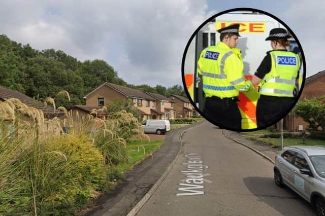 The incident on Waukglen Drive, Darnley, at around 4.25pm on Sunday, May 23.