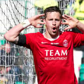 Chris Maguire revealed his love for Celtic. Picture: SNS