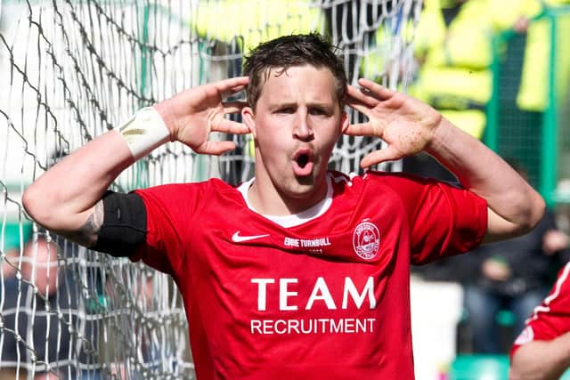 Chris Maguire revealed his love for Celtic. Picture: SNS
