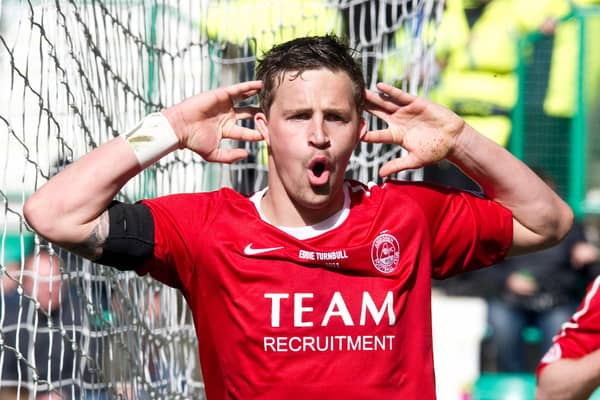 Chris Maguire revealed his love for Celtic. Picture: SNS