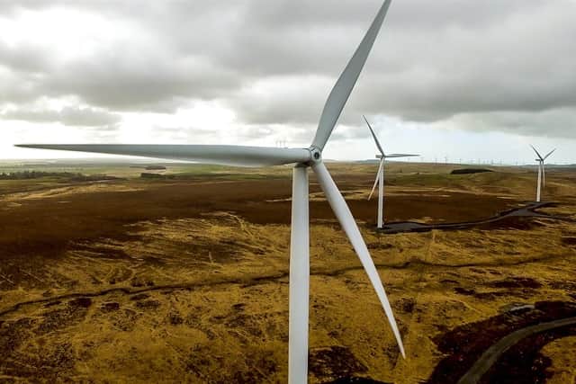 The new onshore wind farms will boost Scotland's net zero ambitions. Picture: Keith Arkins