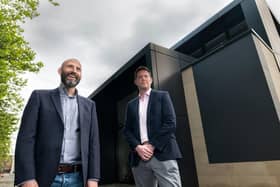 Founders Chris Wood (left) and Ross MacDonald aim to negotiate 60 sales for clients in 2021 - up from 30 sold in the past year. Picture: contributed.