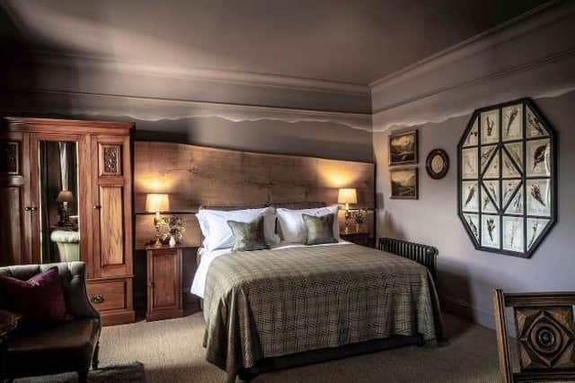 A Nature and Poetry themed room at The Fife Arms, Braemar. Pic: Contributed
