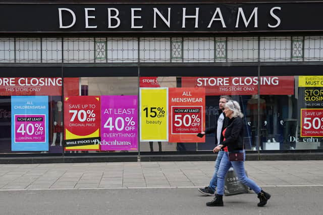 Closure of the remaining Debenhams stores signals the end of an era for one of the high street’s historic retailers. (Pic: Getty Images)