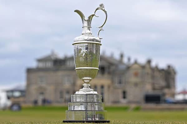 The Claret Jug will be up for grabs at Royal Liverpool this year after St Andrews staged the 150th Open last summer. Picture: Glyn Kirk/AFP via Getty Images.