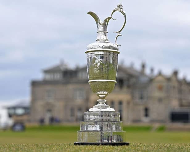 The Claret Jug will be up for grabs at Royal Liverpool this year after St Andrews staged the 150th Open last summer. Picture: Glyn Kirk/AFP via Getty Images.