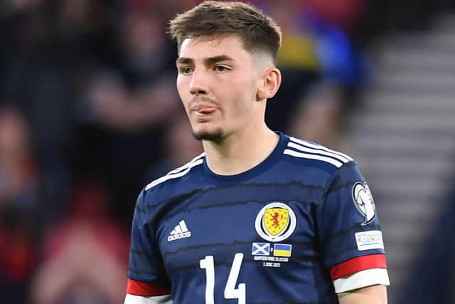 Scotland midfielder Billy Gilmour left Chelsea to sign for Brighton on transfer deadline day, only to see manager Graham Potter depart Brighton for Chelsea a week later.
(Photo by Mark Runnacles/Getty Images)