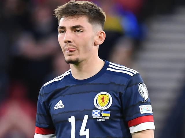 Scotland midfielder Billy Gilmour left Chelsea to sign for Brighton on transfer deadline day, only to see manager Graham Potter depart Brighton for Chelsea a week later.
(Photo by Mark Runnacles/Getty Images)