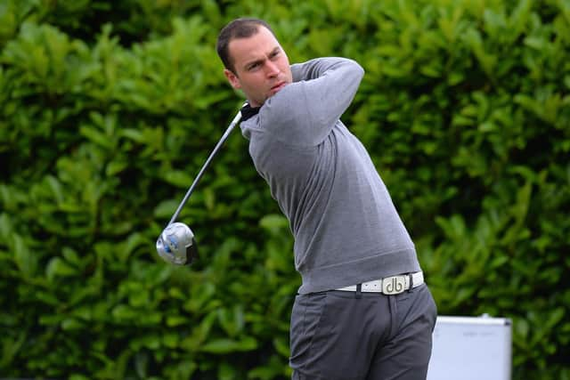 Bobby Rushford in action at the Galvin Green PGA Assistants' Championship at Coventry Golf Club in 2015. (Photo by Tony Marshall/Getty Images)