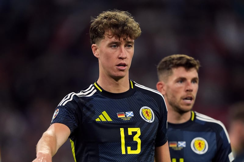 After starting the defeat to Germany in the middle of the back three, the Al-Ittihad defender moves to the right centre-back position vacated by the suspended Ryan Porteous on what will be his 33rd appearance for Scotland.