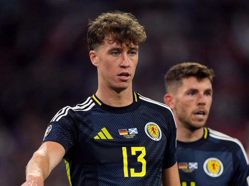 After starting the defeat to Germany in the middle of the back three, the Al-Ittihad defender moves to the right centre-back position vacated by the suspended Ryan Porteous on what will be his 33rd appearance for Scotland.