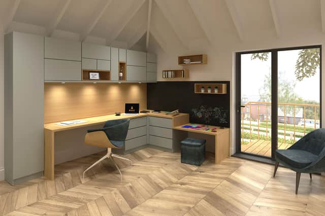 Buzz Home Office specialises in what is billed as made-to-measure home office and study offerings. Picture: contributed.