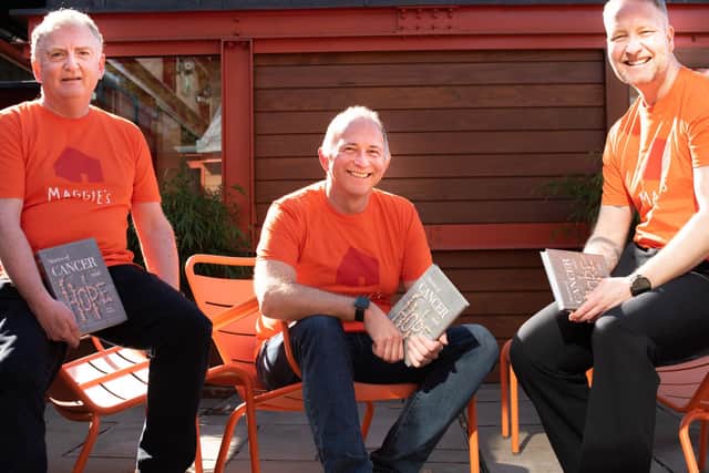 Kevin Donaghy, Derek Watson and Daniel Wood. Picture by Curt Littlecot