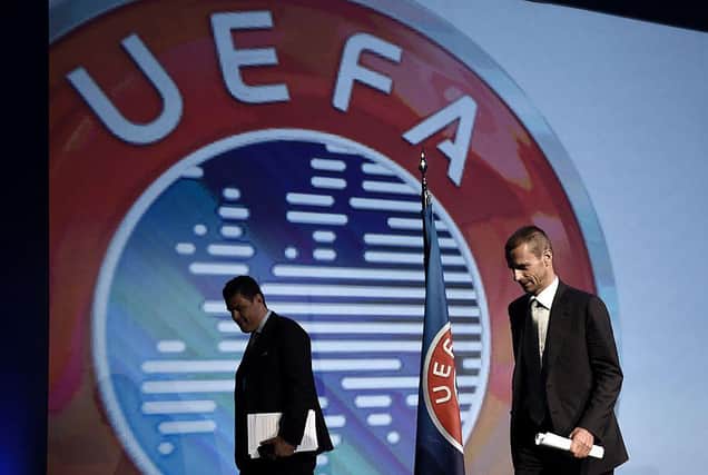 Uefa have advised nations how their domestic competitions should be concluded. Picture: Getty