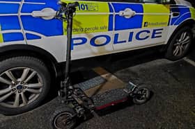 Scooters are illegal to use in public.