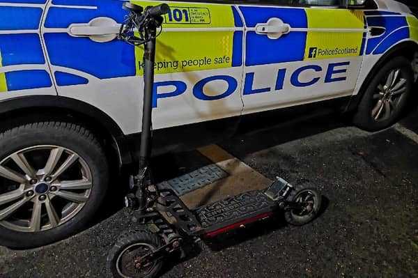 Scooters are illegal to use in public.