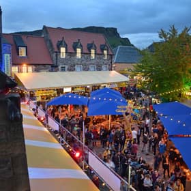 The Pleasance Courtyard is normally one of the most popular venues at the Fringe each year. Picture: Neil Hanna