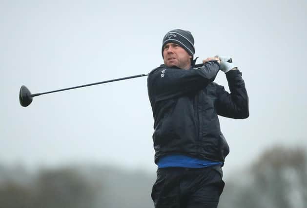 Richie Ramsay tees off on the 15th hole during the first round of the of the Aberdeen Standard Investments Scottish Open at The Renaissance Club. Picture: Andrew Redington/Getty Images
