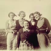 Dolina Morrison (far right) with her Breanish pals, in the late 1930s when the sheiling life she remembered so dearly was drawing to a close. PIC: Comunn Eachdraidh Ùig Collection