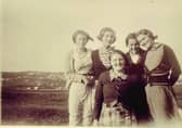 Dolina Morrison (far right) with her Breanish pals, in the late 1930s when the sheiling life she remembered so dearly was drawing to a close. PIC: Comunn Eachdraidh Ùig Collection