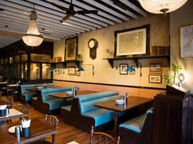 Interior of Dishoom, Edinburgh