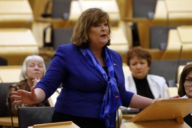Fiona Hyslop warned the economy is facing a double impact