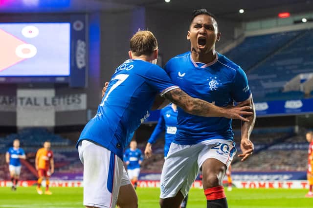 Alfredo Morelos returned in good shape from international duty.
