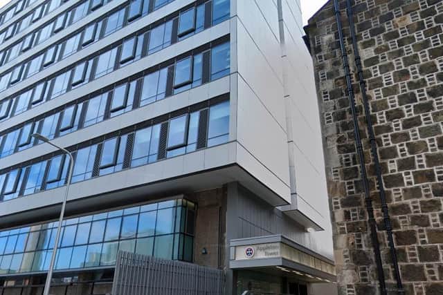 The Appleton Tower at Edinburgh University.