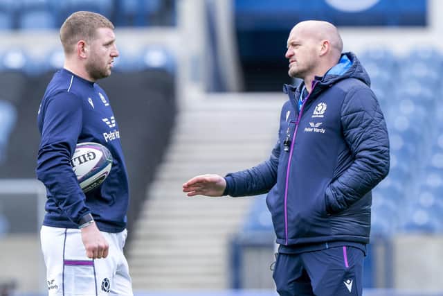 Russell says his relationship with Scotland head coach Gregor Townsend is 'the best it's ever been'.
